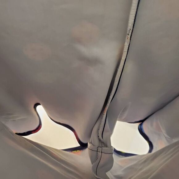 PB1965 Pickleball Skort Tropical Multicolor Palm Leaf and Ball Print Size Large - Picture 9 of 11